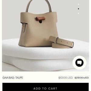 Gaia Taupe Bag